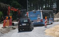 Baustelle Theenhausener Straße