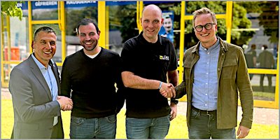 Zwei Handwerker mit starker Stimme