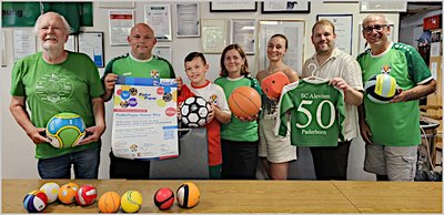 Vater-Kind-Sport-Tag im Hermann-Löns-Stadion