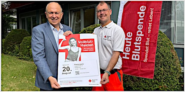 Landrat ruft zur Bllutspende im Haxterpark auf