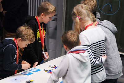 Kinder-Uni: Motivation bei der Arbeit