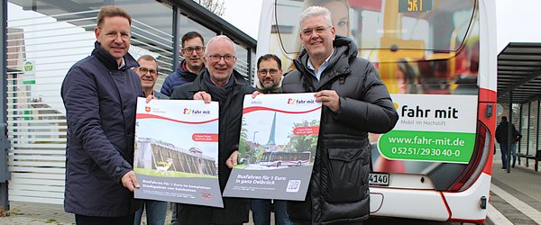 Jetzt 1-Euro-Ticket für Delbrück und Salzkotten