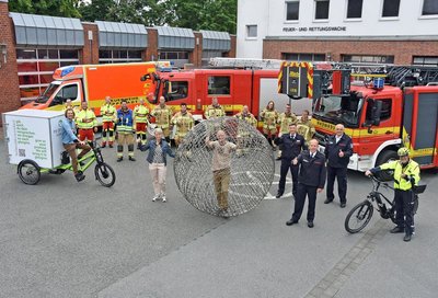 Aktionskünstler Arnd Drossel in Lippstadt Aktionskünstler Arnd Drossel in Lippstadt