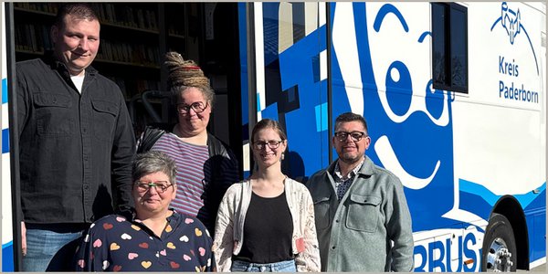 Bücherbus-Standort ab sofort in Wewelsburg