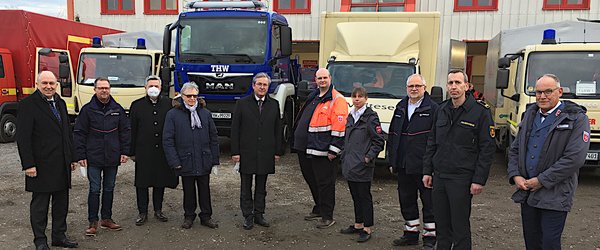 Hilfsgüter auf dem Weg nach Przemyśl