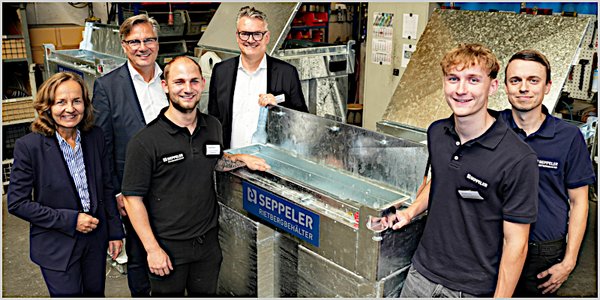 Firma Seppeler beeindruckt mit Ausbildungskonzept