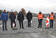 Unterführung der B64 in Kürze fertig