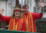 Das Jubelkranzkönigspaar von 2021, Christian und Martina Greitens Das Jubelkranzkönigspaar von 2021, Christian und Martina Greitens