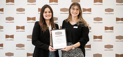 Materialpreis für Detmolder Masterstudentinnen Materialpreis für Detmolder Masterstudentinnen