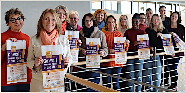 Aktion: Hilfe bei Gewalt gegen Frauen