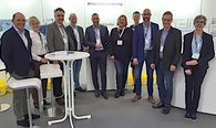 Wirtschaftsförderer auf der Fachmesse