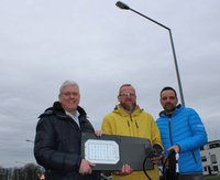 Straßenbeleuchtung wird auf LED umgestellt