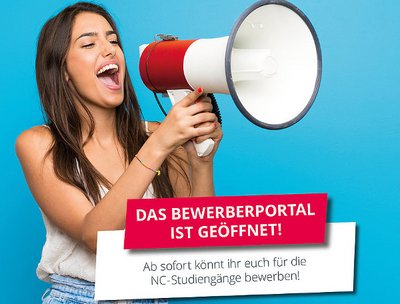  Bewerbungsportal ab sofort geöffnet