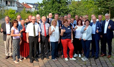 Teilnehmer und Gratulanten der dritten Ökoprofit-Runde