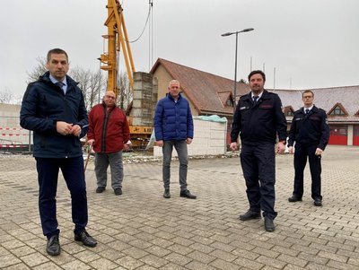 Gerätehaus der Feuerwehr wird erweitert