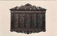 Ehrentafel als Postkarte
