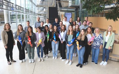 26 neue Auszubildende im Kreishaus begrüßt 26 neue Auszubildende im Kreishaus begrüßt