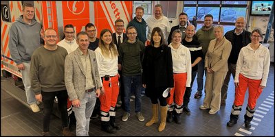 Landrätin Laukötter dankte den Rettungswachen