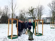 Neue Bäume für den Riemekepark