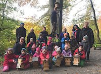 Waldkindergarten erhält viele neue Nistkästen