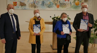 Mit Ehrenamtspreis des Kreises geehrt