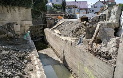 Sonderbachbrücke voraussichtlich Anfang Oktober fertig