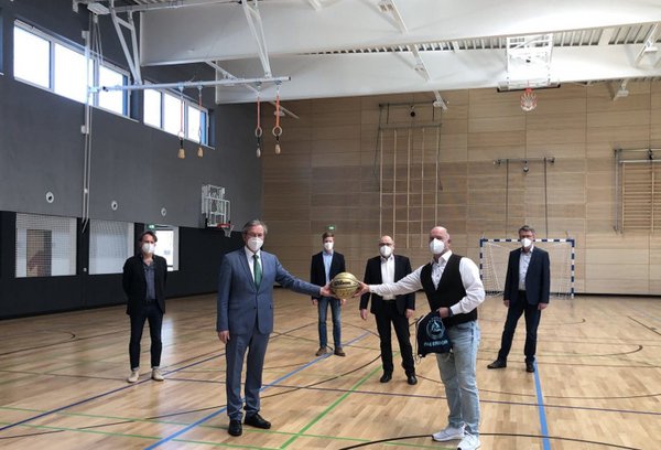 Neue Sporthalle für die Realschule