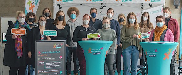 Info-Bus zur Landtagswahl auf Tour