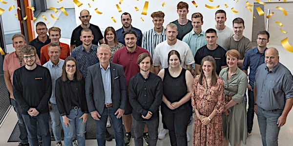 Weidmüller gratuliert zum Ausbildungsabschluss