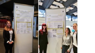 Poster und Gespräche auf internationaler Textilkonferenz