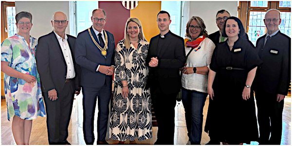 Beim Tag des Landvolks im Rathaus zu Gast