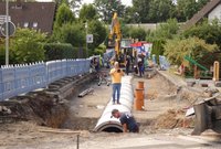 Bauarbeiten in der Südstraße schreiten voran