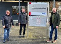 Ortstermin der Kommission beim LWL