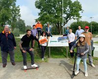 Eröffnung des Bürener Skateparks 