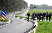 Radweg an Sudhagener Straße fertiggestellt