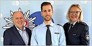 Polizeikommissar für Bachelorarbei geehrt