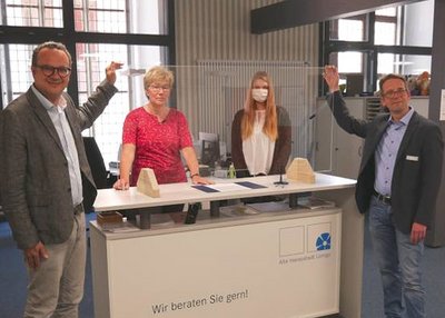 Türen der Stadtverwaltung geöffnet