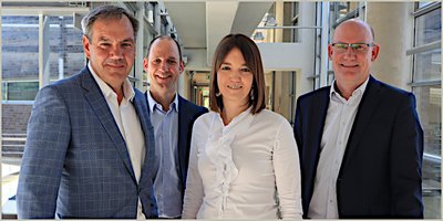 Antrittsbesuch der Regio iT im Kreishaus