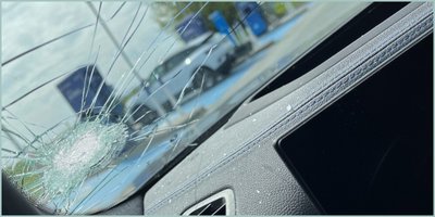 Gegenstand traf PKW auf der BAB