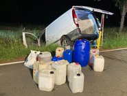 Kraftstoffdiebe nach Verfolgungsfahrt festgenommen Kraftstoffdiebe nach Verfolgungsfahrt festgenommen