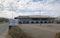 Ambulantes Behandlungszentrum für Corona-Patienten im Ahornsportpark