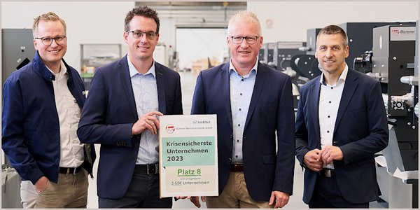 Bürener Maschinenfabrik ausgezeichnet