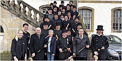 Schornsteinfeger wünschen Glück