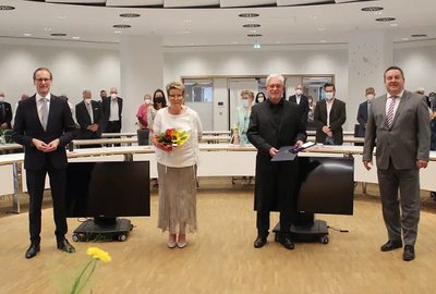 Jürgen Rabe erhält Verdienstkreuz am Bande Jürgen Rabe erhält Verdienstkreuz am Bande