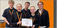 Für Ausbildung mit Gold-Medaille geehrt