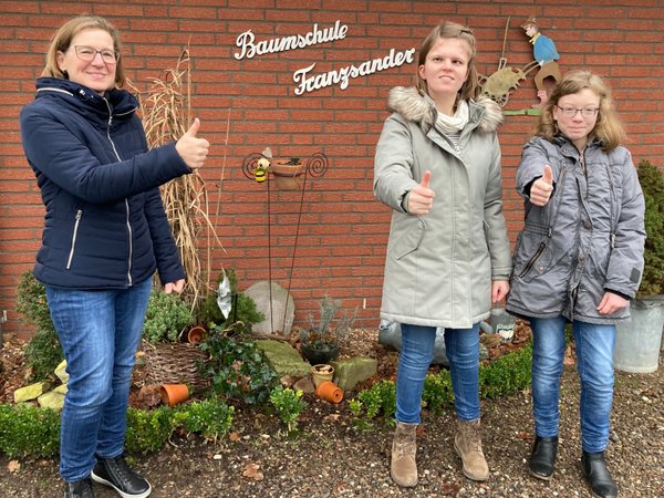 Baumschule spendet an die Handicap Kidz
