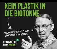 Gemeinsam gegen Plastik in der  Biotonne