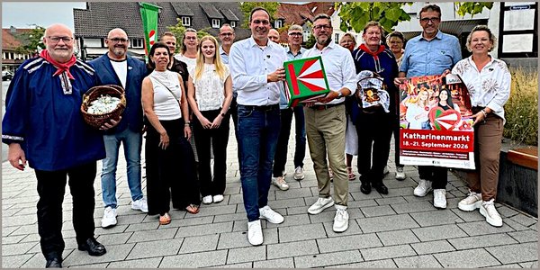 Delbrück lädt zum Katharinenmarkt 2026 ein