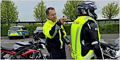 Polizei stellt Airbag-Weste für Motorradfahrer vor