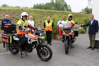 Neuzugang in der Motorradstaffel